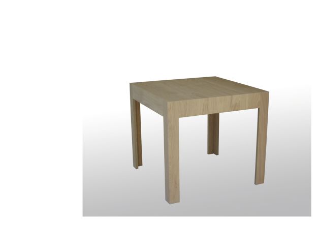  Der Schnetzinger - Holzfaltung,Tisch für drinnen und draußen,Eiche massiv unbehandelt